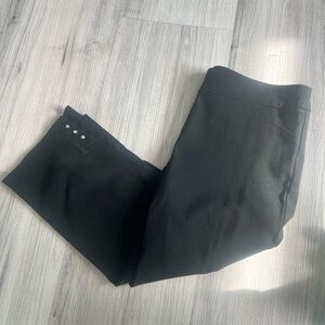 Counterparts Black Raynon Stretch Capris 4P